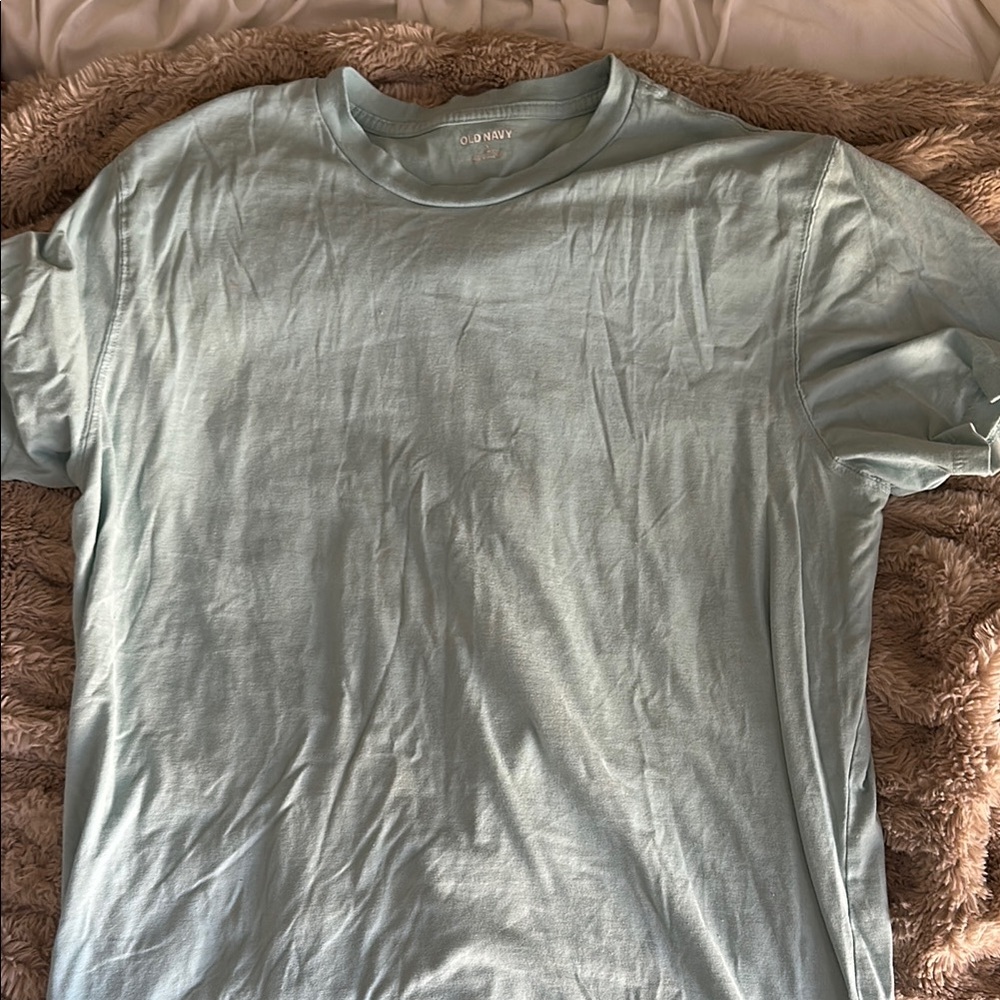 Old Navy Light Blue Short Sleeve Tee